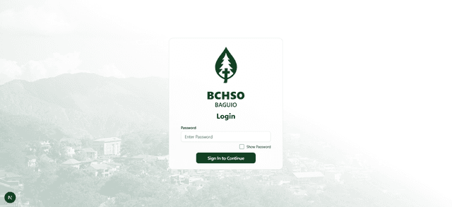 Baguio City Health Services Office screenshot